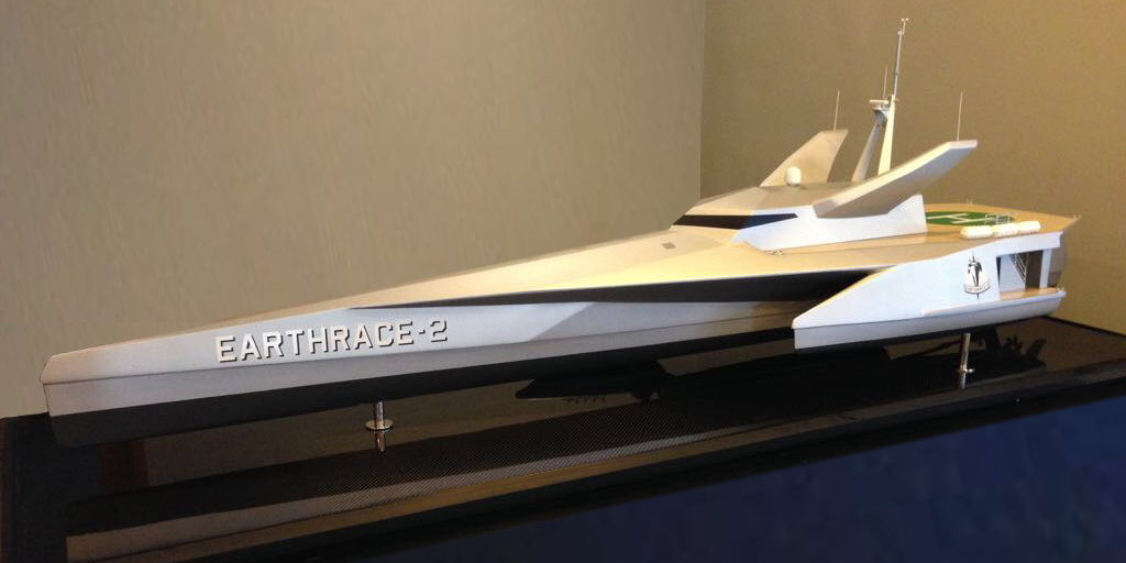 Earthrace-2 Model completed